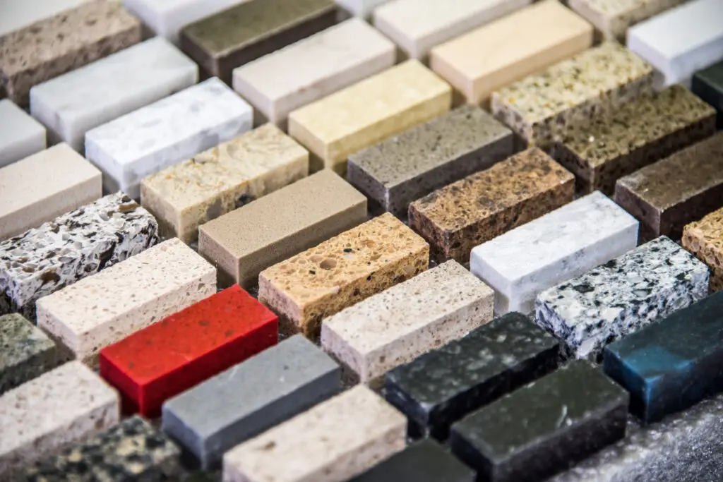 Kitchen granite countertops color samples