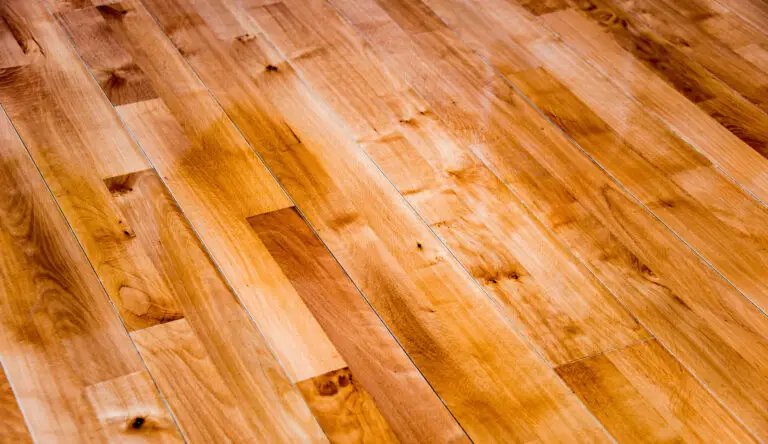 New hardwood floor installation